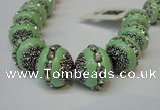 CIB271 14*16mm rondelle fashion Indonesia jewelry beads wholesale