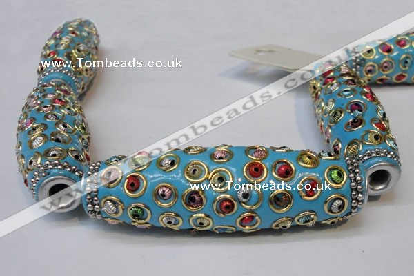 CIB31 17*60mm rice fashion Indonesia jewelry beads wholesale