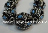 CIB318 20*23mm drum fashion Indonesia jewelry beads wholesale