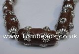 CIB340 14*35mm rice fashion Indonesia jewelry beads wholesale