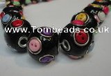 CIB352 20mm round fashion Indonesia jewelry beads wholesale