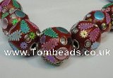 CIB361 23mm round fashion Indonesia jewelry beads wholesale