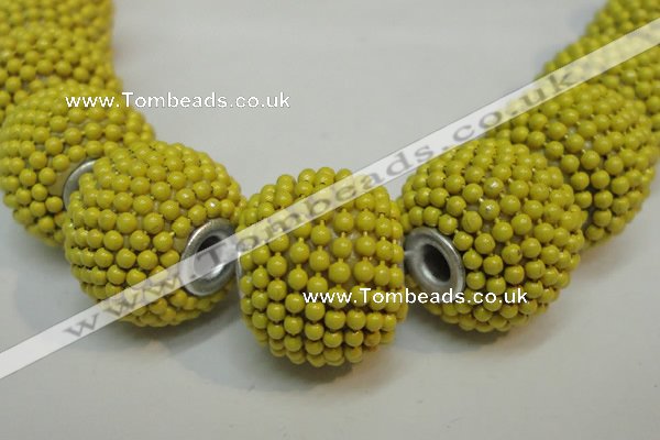 CIB400 17mm round fashion Indonesia jewelry beads wholesale