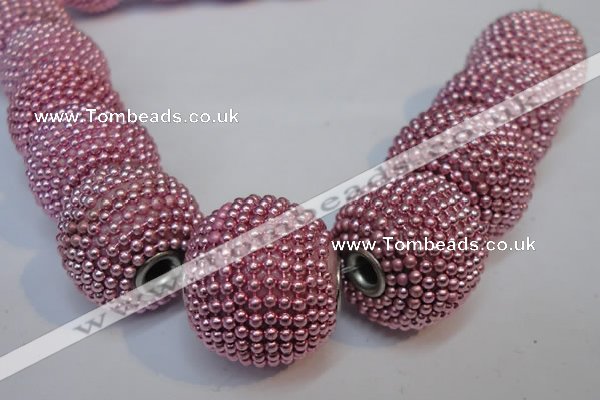 CIB410 20mm round fashion Indonesia jewelry beads wholesale