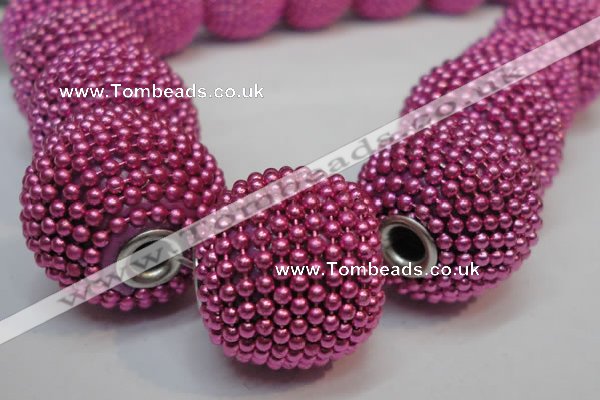 CIB411 20mm round fashion Indonesia jewelry beads wholesale