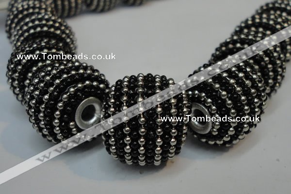 CIB415 20mm round fashion Indonesia jewelry beads wholesale