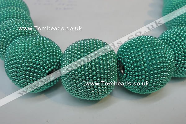 CIB419 30mm round fashion Indonesia jewelry beads wholesale