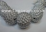 CIB455 30mm round fashion Indonesia jewelry beads wholesale