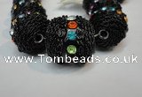 CIB462 25mm round fashion Indonesia jewelry beads wholesale