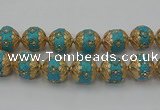 CIB550 22mm round fashion Indonesia jewelry beads wholesale