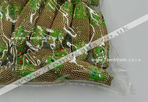 CIB610 16*60mm rice fashion Indonesia jewelry beads wholesale