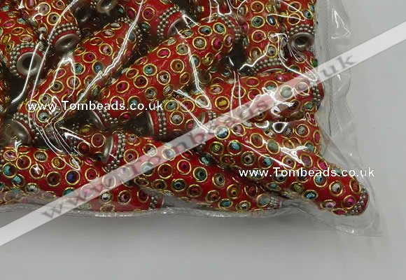 CIB621 16*60mm rice fashion Indonesia jewelry beads wholesale