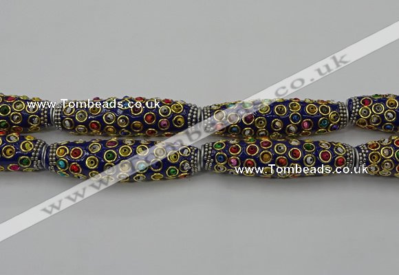 CIB624 16*60mm rice fashion Indonesia jewelry beads wholesale