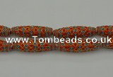 CIB635 16*60mm rice fashion Indonesia jewelry beads wholesale