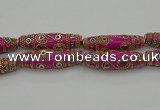 CIB664 16*60mm rice fashion Indonesia jewelry beads wholesale