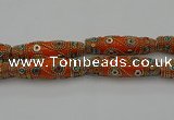 CIB667 16*60mm rice fashion Indonesia jewelry beads wholesale