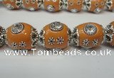 CIB80 16*22mm oval fashion Indonesia jewelry beads wholesale