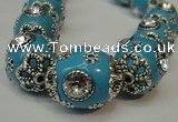 CIB82 16*22mm oval fashion Indonesia jewelry beads wholesale