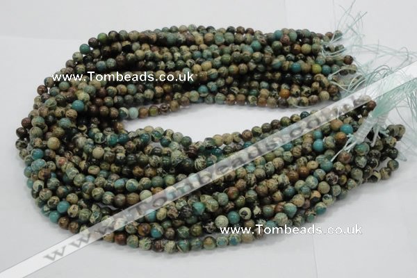 CIJ01 15.5 inches 6mm round impression jasper beads wholesale