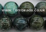 CIJ108 15.5 inches 12mm round dyed impression jasper beads wholesale