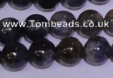 CIL02 15.5 inches 7mm round natural iolite gemstone beads