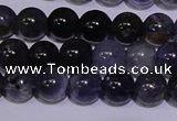 CIL10 15.5 inches 5mm round A grade natural iolite gemstone beads