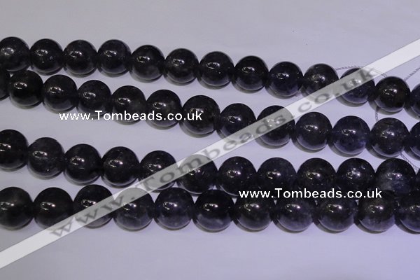 CIL16 15.5 inches 11mm round A grade natural iolite gemstone beads