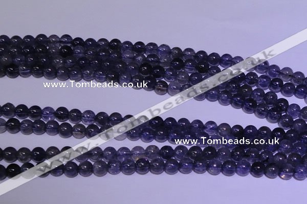 CIL20 15.5 inches 5mm round AA grade natural iolite gemstone beads