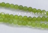 CKA01 15.5 inches 4mm round Korean jade gemstone beads