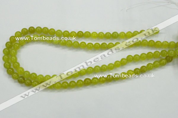 CKA04 15.5 inches 8mm round Korean jade gemstone beads