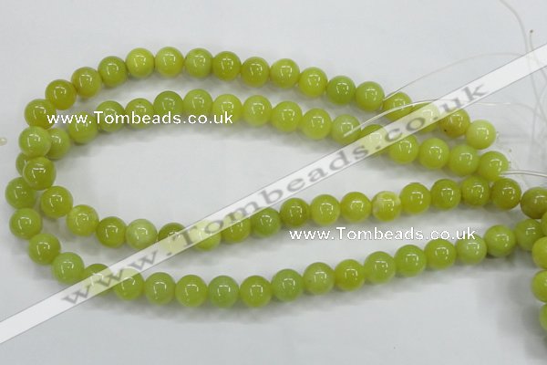 CKA05 15.5 inches 10mm round Korean jade gemstone beads