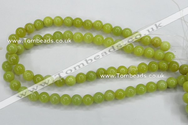 CKA06 15.5 inches 12mm round Korean jade gemstone beads