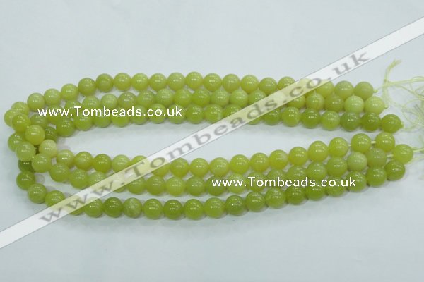 CKA103 15.5 inches 10mm round Korean jade gemstone beads