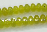 CKA11 15.5 inches 6*10mm rondelle Korean jade gemstone beads