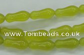 CKA19 15.5 inches 7*15mm bone Korean jade gemstone beads