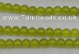 CKA202 15.5 inches 6mm round Korean jade gemstone beads