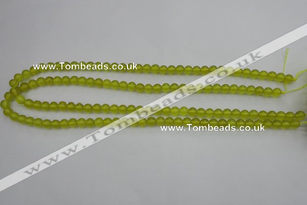 CKA202 15.5 inches 6mm round Korean jade gemstone beads