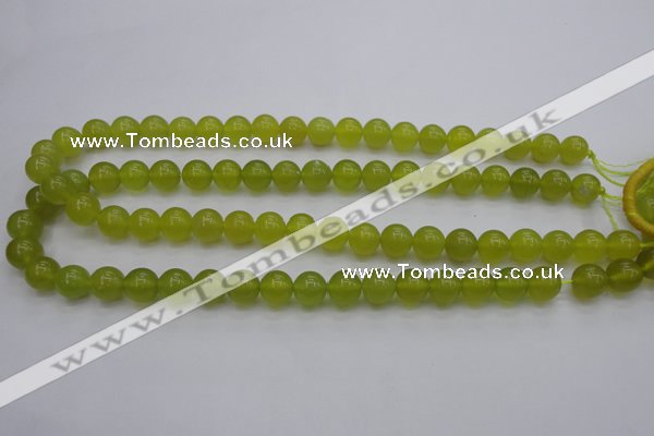 CKA204 15.5 inches 10mm round Korean jade gemstone beads