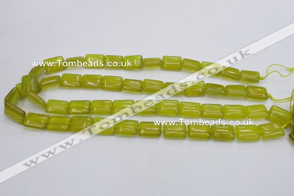 CKA261 15.5 inches 12*16mm rectangle Korean jade gemstone beads