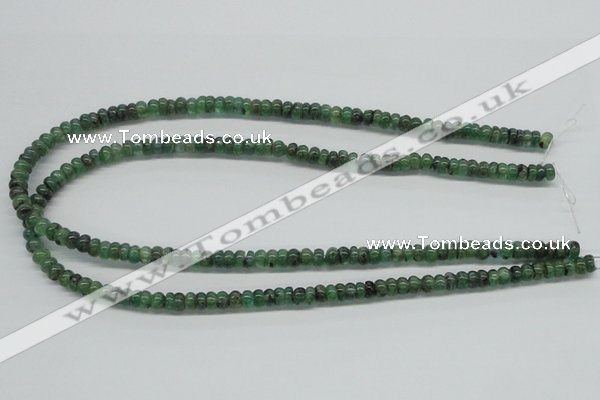 CKC103 16 inches 4*6mm rondelle natural green kyanite beads wholesale
