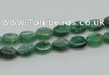 CKC109 16 inches 6*8mm oval natural green kyanite beads wholesale