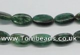 CKC111 16 inches 8*14mm oval natural green kyanite beads wholesale