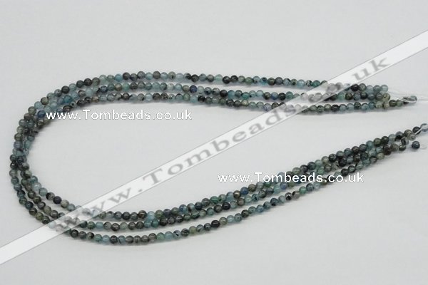 CKC15 16 inches 4mm round natural kyanite beads wholesale