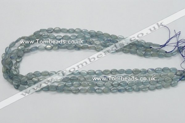 CKC203 15.5 inches 6*8mm oval natural kyanite beads wholesale