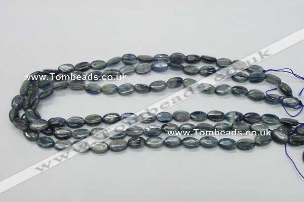 CKC205 15.5 inches 8*12mm oval natural kyanite beads wholesale