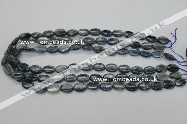 CKC206 15.5 inches 10*14mm oval natural kyanite beads wholesale