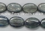 CKC207 15.5 inches 13*18mm oval natural kyanite beads wholesale