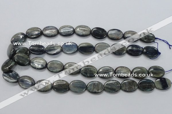 CKC208 15.5 inches 15*20mm oval natural kyanite beads wholesale