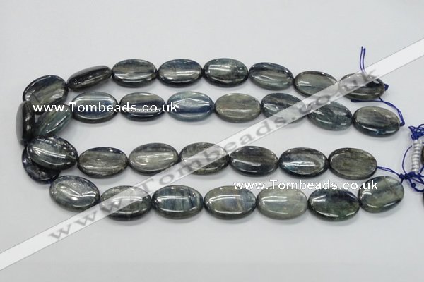 CKC209 15.5 inches 18*25mm oval natural kyanite beads wholesale