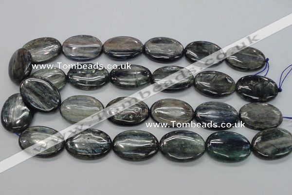 CKC210 15.5 inches 22*30mm oval natural kyanite beads wholesale